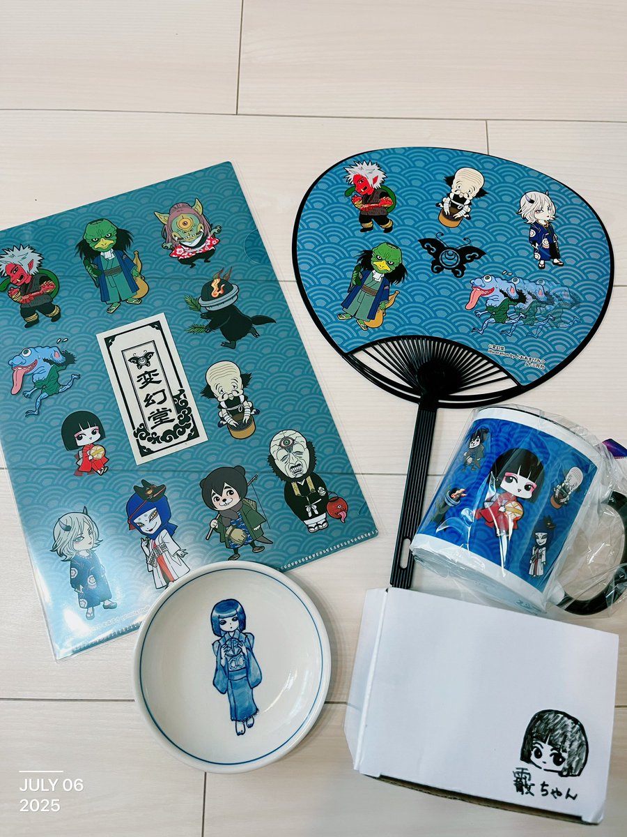 #変幻妖怪祭 ご来場いただいた皆さまありがとうございました‼️たくさんのお客様に来ていただき、御守りもたくさん買ってもらえて嬉しかったです😭AYUKAさんやファンの方と一緒に踊れたのも楽しかった💓そしてみつさん、そらある（<a href="/onibitaro_/">そらある</a> ）さんのグッズも手に入れられて大満足でした✨