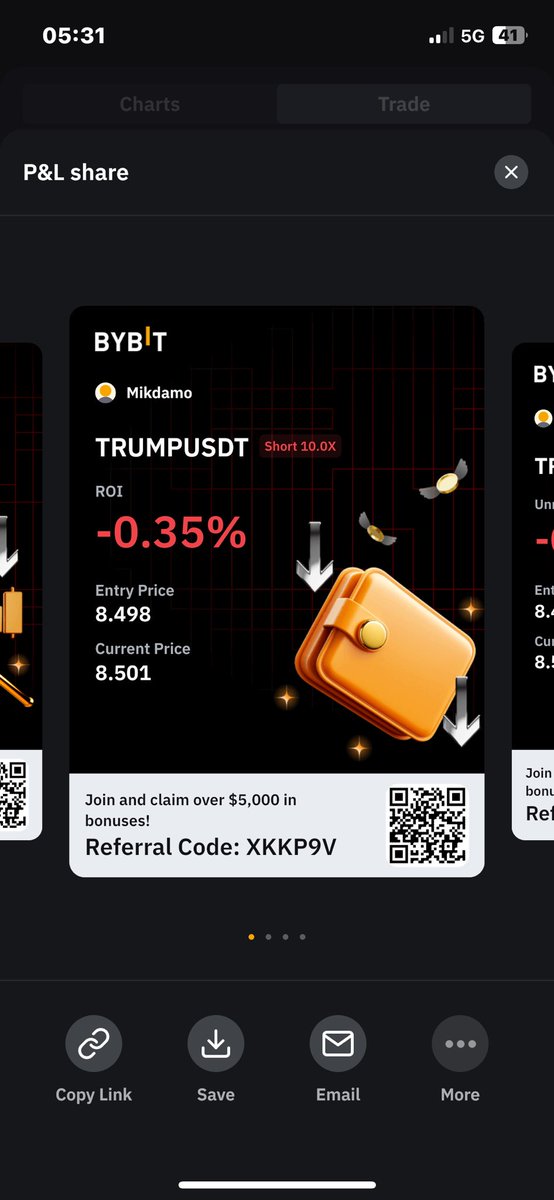 mikdamola's tweet photo. @Bybit_Official #TradingWithBybit
BYBIT UID: 42200075 https://t.co/ay0tOtD3PC