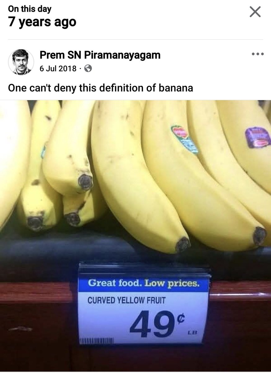 Facebook memories