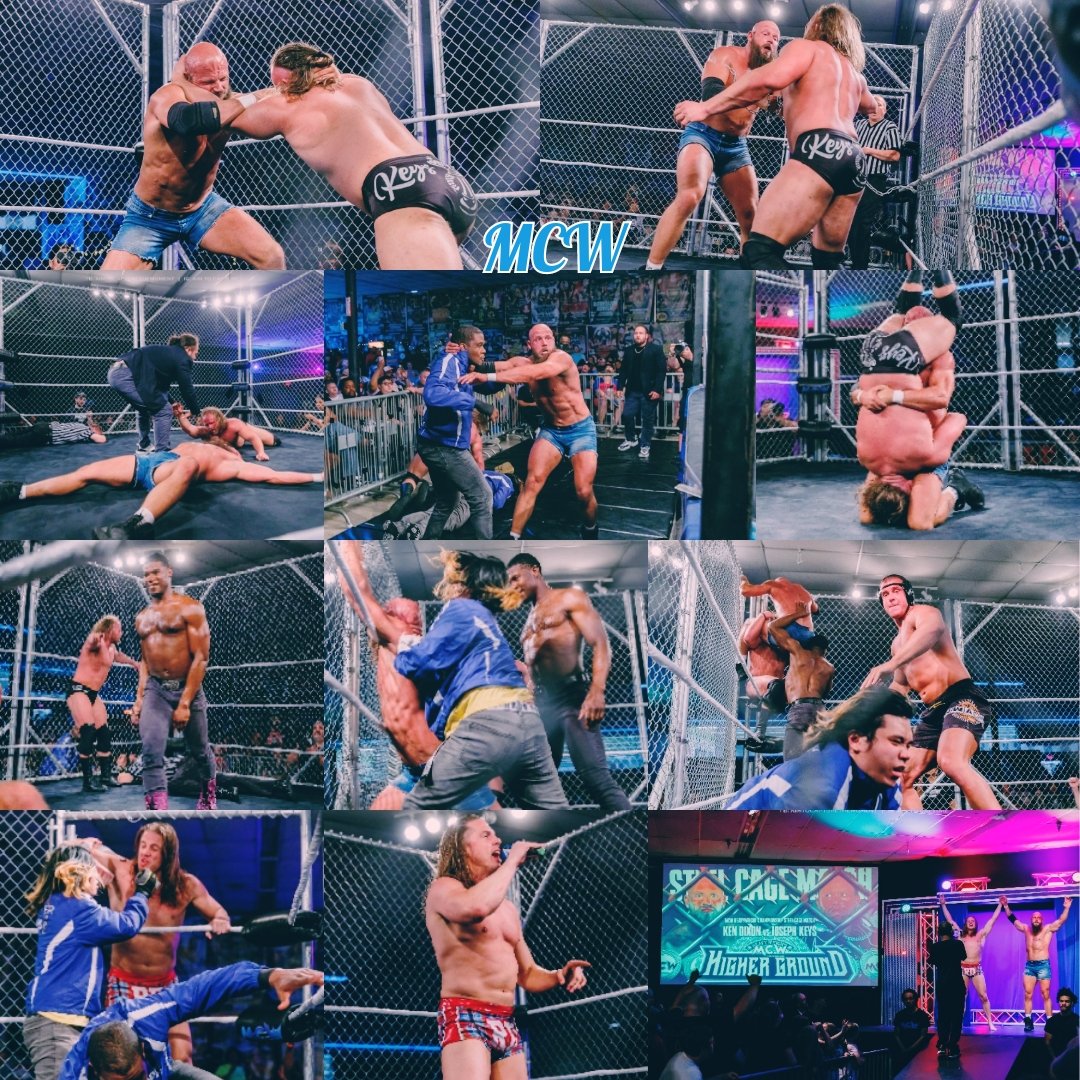 #ProfessionalWrestling #ProWrestling #MCW #HigherGround <a href="/alexdivinehsk/">Alexdivinehsk</a>
<a href="/ChrisSlade25/">Chris Slade</a> <a href="/AmaraVoyd/">Marissa Smith</a>
<a href="/sladewrestler/">Spencer Slade</a> <a href="/Bjo_Mecca/">Mecca</a> <a href="/AKBaine/">AKBaine</a> <a href="/RyanZukko/">Ryan Zukko</a> <a href="/AlecOdin/">Alec Odin</a> <a href="/ZakarShahPro/">Zakar Shah</a> <a href="/RiddleBro_/">Matt Riddle</a> <a href="/Cupofjoekeys/">Joseph Keys 🔝G</a> Thank you #AimToCapture