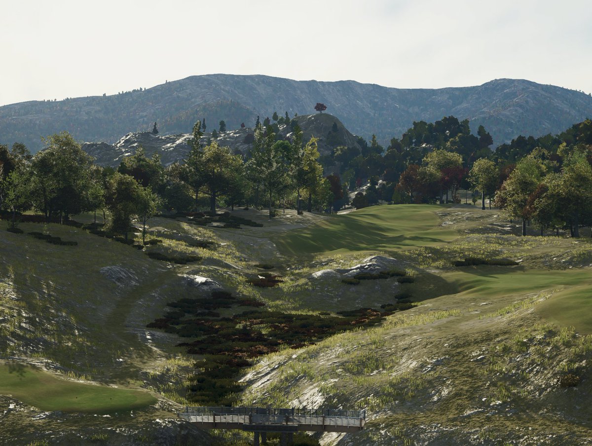 Zarathustraq's tweet image. my @PGATOUR2K #pgatour2k25 course, &quot;Kaleidoscope Ridge&quot; , a @TGCTours #WorldCupofDesign entry, has been published. Set in the wild rugged and colorful landscape of Patagonia in Argentina, the land ripples wildly with glacial lakes and exposed granite dotting the landscape. Enjoy!