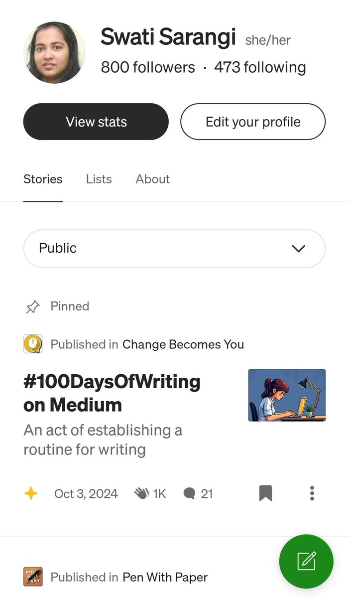 Glad to share that I hit 800 followers on Medium 🎉

It's an important day in my life too 🙏