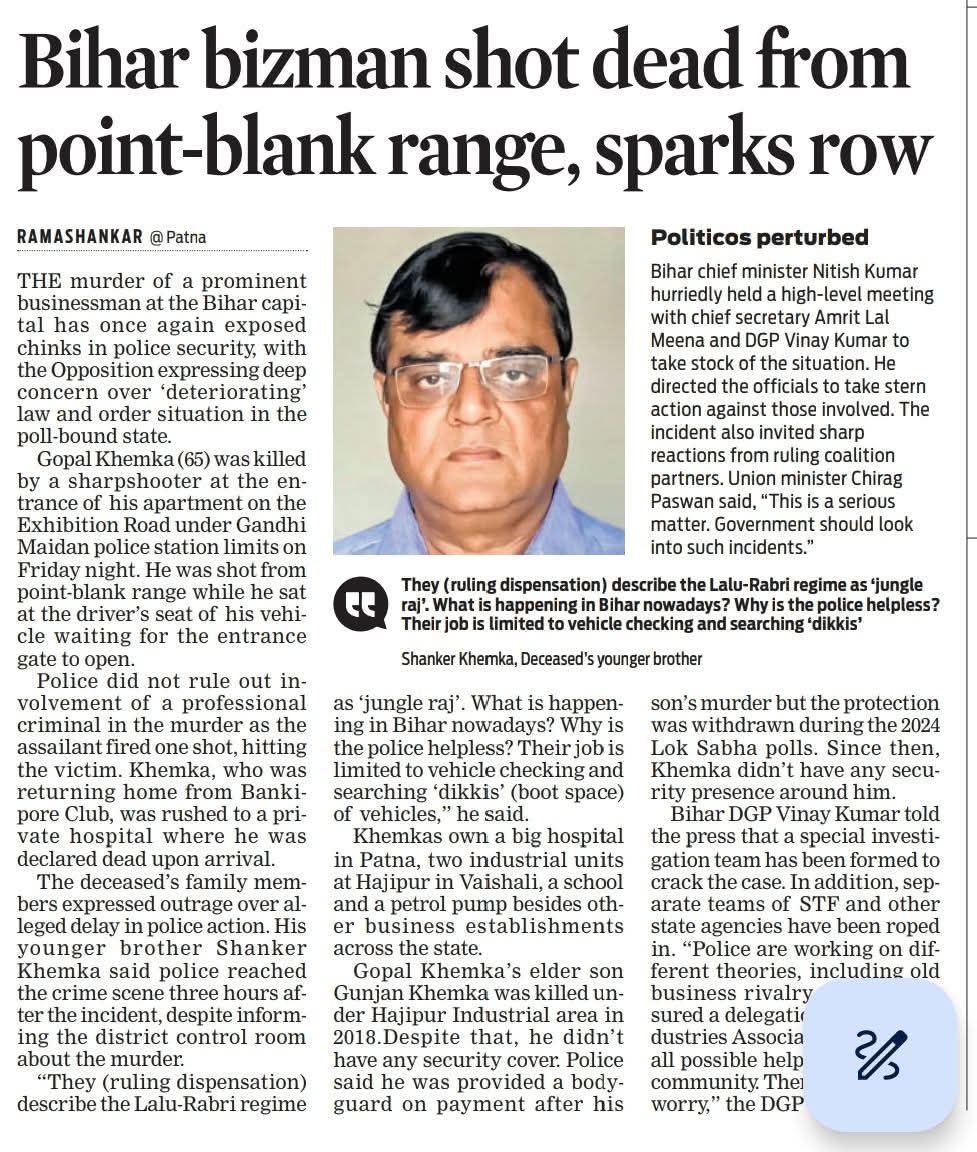 Nalin Verma (@nalinanant) on Twitter photo The "jungle Raaj" is a true metaphor for #NitishKumar led #NDA rule in #Bihar. Ironically, the <a href="/BJP4India/">BJP</a> - <a href="/Jduonline/">Janata Dal (United)</a> leaders paint <a href="/laluprasadrjd/">Lalu Prasad Yadav</a> as a replica of jungle raaj to fool the generation, which was not born in 1990's.
<a href="/yadavtejashwi/">Tejashwi Yadav</a> <a href="/RJDforIndia/">Rashtriya Janata Dal</a> The "jungle Raaj" is a true metaphor for #NitishKumar led #NDA rule in #Bihar. Ironically, the <a href="/BJP4India/">BJP</a> - <a href="/Jduonline/">Janata Dal (United)</a> leaders paint <a href="/laluprasadrjd/">Lalu Prasad Yadav</a> as a replica of jungle raaj to fool the generation, which was not born in 1990's.
<a href="/yadavtejashwi/">Tejashwi Yadav</a> <a href="/RJDforIndia/">Rashtriya Janata Dal</a>