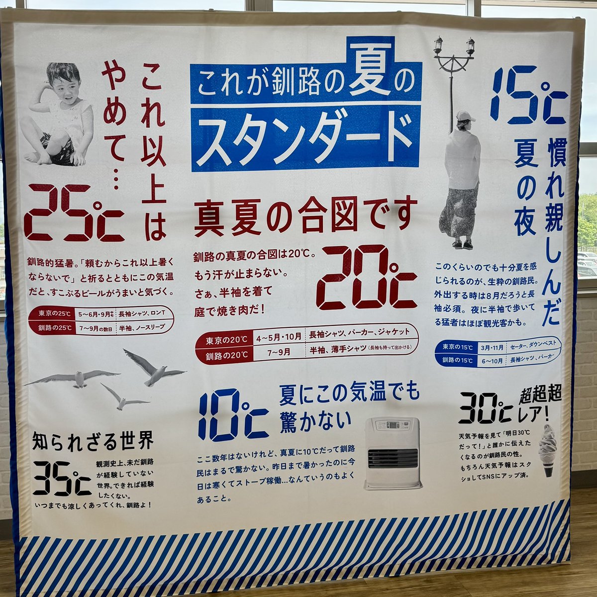 35度は知られざる世界らしい…
#CLS道東