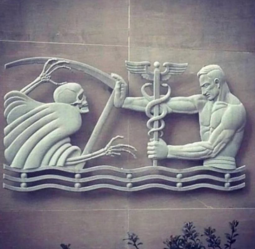 Peak hospital entrance