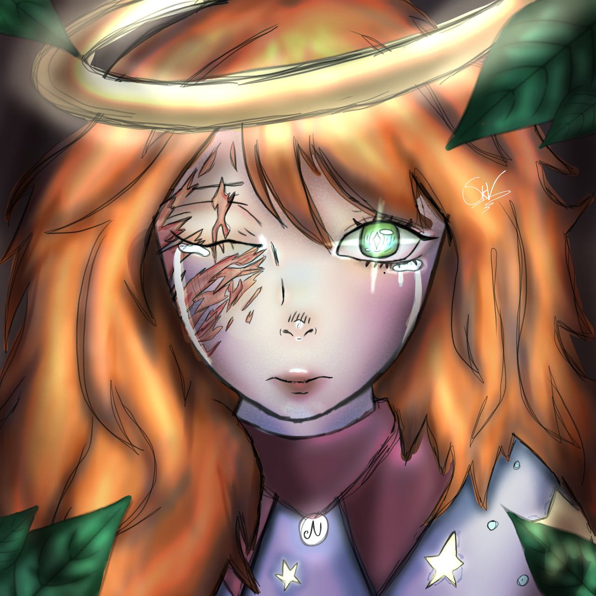 Sketchluo's tweet image. Meet Sally! A mix of chaos, courage and red curls. ✨🍒 Her first appearance here!
#oc #ocart #art #artfight
