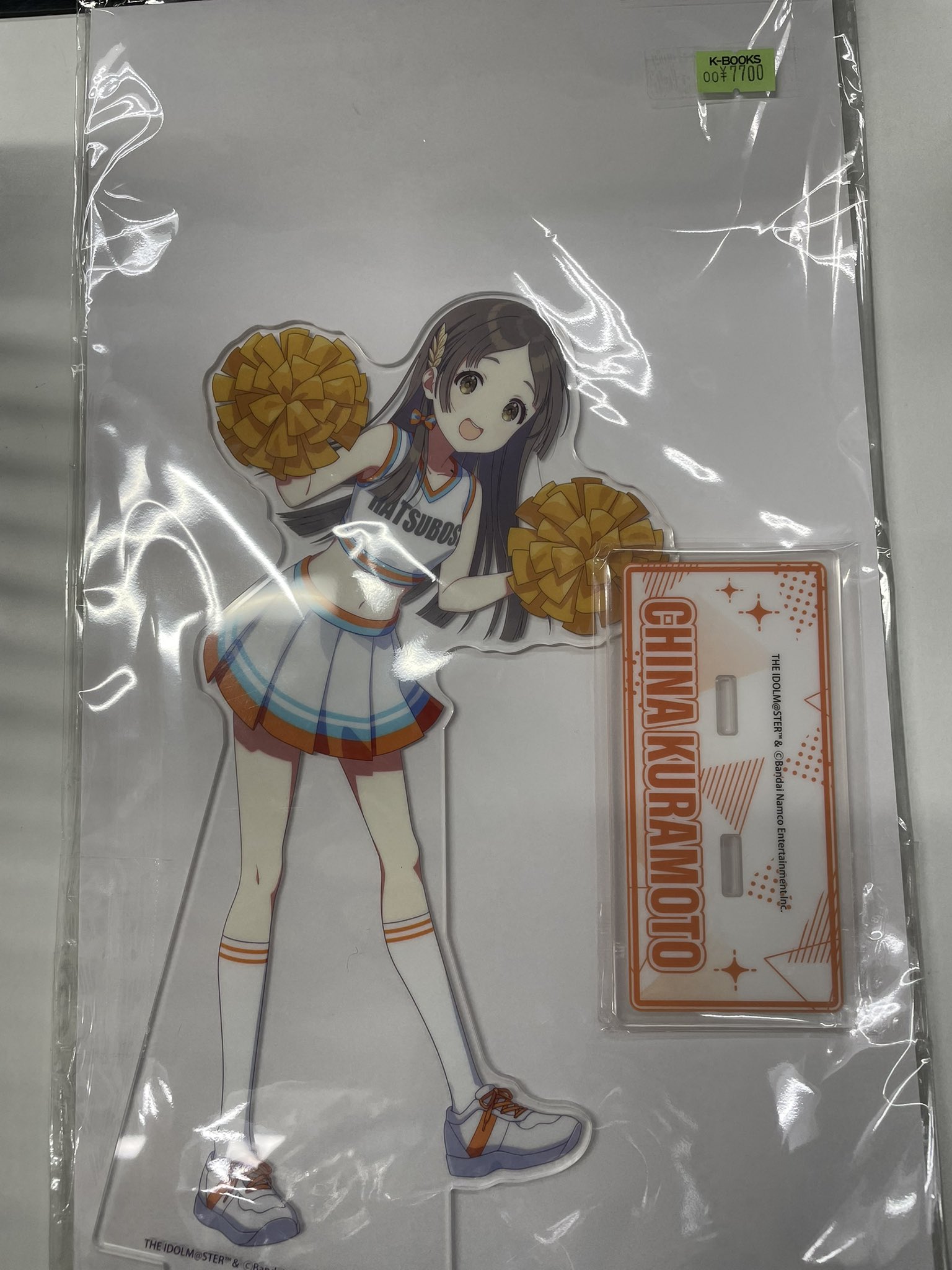 コトブキヤくじ 学マス S賞 アクリルスタンド 倉本千奈 学園アイドルマスター 倉本千奈 コトブキヤくじ S賞 アクリル