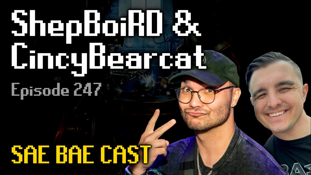 SaederRS's tweet image. ShepBoiRD & CincyBearcat - RuneFest, Based, Lifting, Zuk Helm, Sailing | Sae Bae Cast 247
Fun episode with the Based boys @Shepboird7 & @CincybearcatRS!
Full video episode on Spotify: open.spotify.com/episode/0ZfsPN…