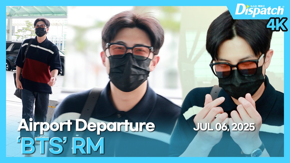 [🎥] '방탄소년단' 알엠('BTS' RM), 인천국제공항 출국

youtu.be/faqgaZ6R2Rc

#방탄소년단 #BTS #RM #알엠 #김남준 #KimNamJoon #공항패션 #공항 #출국 #airport #departure #DIPE #디스패치 #dispatch