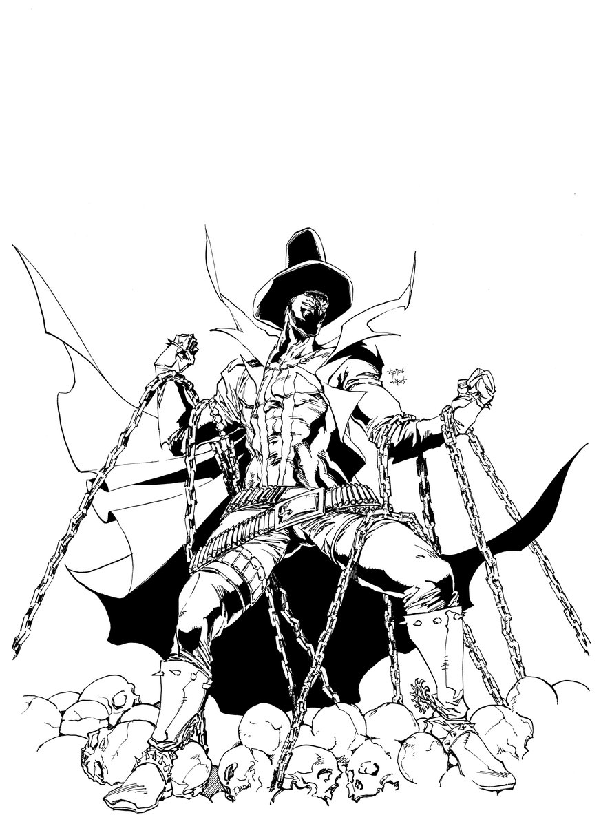 no4or5's tweet photo. Gunslinger Spawn
#gunslingerspawn #spawngunslinger #spawn #spawncomics #comicartist #imagecomics #fanart #traditionalart https://t.co/koy9BBkGAl
