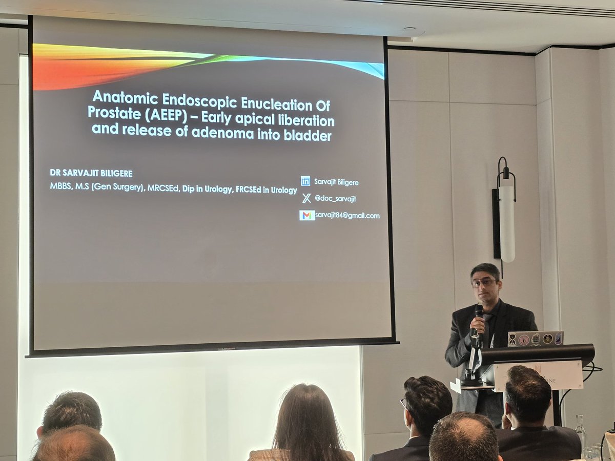 Sarvajit Biligere (@doc_sarvajit) on Twitter photo #UROFAIR2025
Grateful for the opportunity
Great talks by my colleagues and friends @kwokyinglie @karthikthandapani <a href="/kelvenchen1/">kelven chen</a> <a href="/thirujega/">அ .திருமுருகன் வேப்பங்குழி (திரு ஜெகா )</a> <a href="/EdwinAslim/">Edwin J Aslim</a> <a href="/benjamin/">benjamin</a> @yungkhan <a href="/eejeanlim/">eejeanlim</a>
Intense debates during the very well organised session by <a href="/YongweiLim/">lim yongwei</a>
#UroSoMe #HoLEP #UROFAIR2025
Grateful for the opportunity
Great talks by my colleagues and friends @kwokyinglie @karthikthandapani <a href="/kelvenchen1/">kelven chen</a> <a href="/thirujega/">அ .திருமுருகன் வேப்பங்குழி (திரு ஜெகா )</a> <a href="/EdwinAslim/">Edwin J Aslim</a> <a href="/benjamin/">benjamin</a> @yungkhan <a href="/eejeanlim/">eejeanlim</a>
Intense debates during the very well organised session by <a href="/YongweiLim/">lim yongwei</a>
#UroSoMe #HoLEP