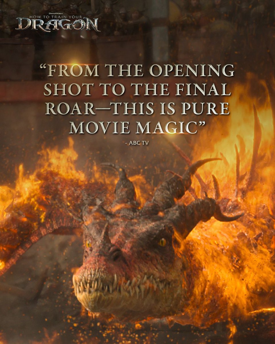 The only thing hotter than dragon fire is #HowToTrainYourDragon 🔥 #HowToTrainYourDragon is NOW PLAYING at Novo Cinemas. Get tickets 🎟️ now on our website or Novo app.

#Movies #Cinema #AGreatTimeOut