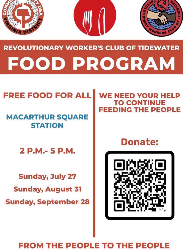 Revolutionary Workers Club of Tidewater tweet media