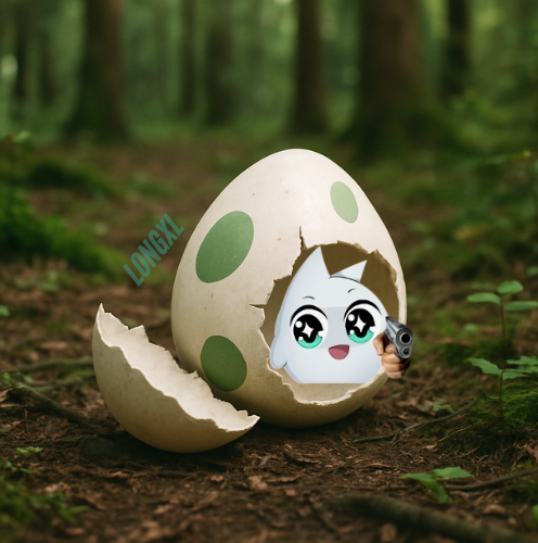 LongQuang158's tweet photo. LongXL successfully hatched the #Bitomokx egg, but it seems the little one isnβt too fond of him.
Join the https://t.co/G7FRoTCwMs event now to claim your very first NFT from @irys_xyz !
#irysart @okx @wallet https://t.co/xeFqJPuVwi