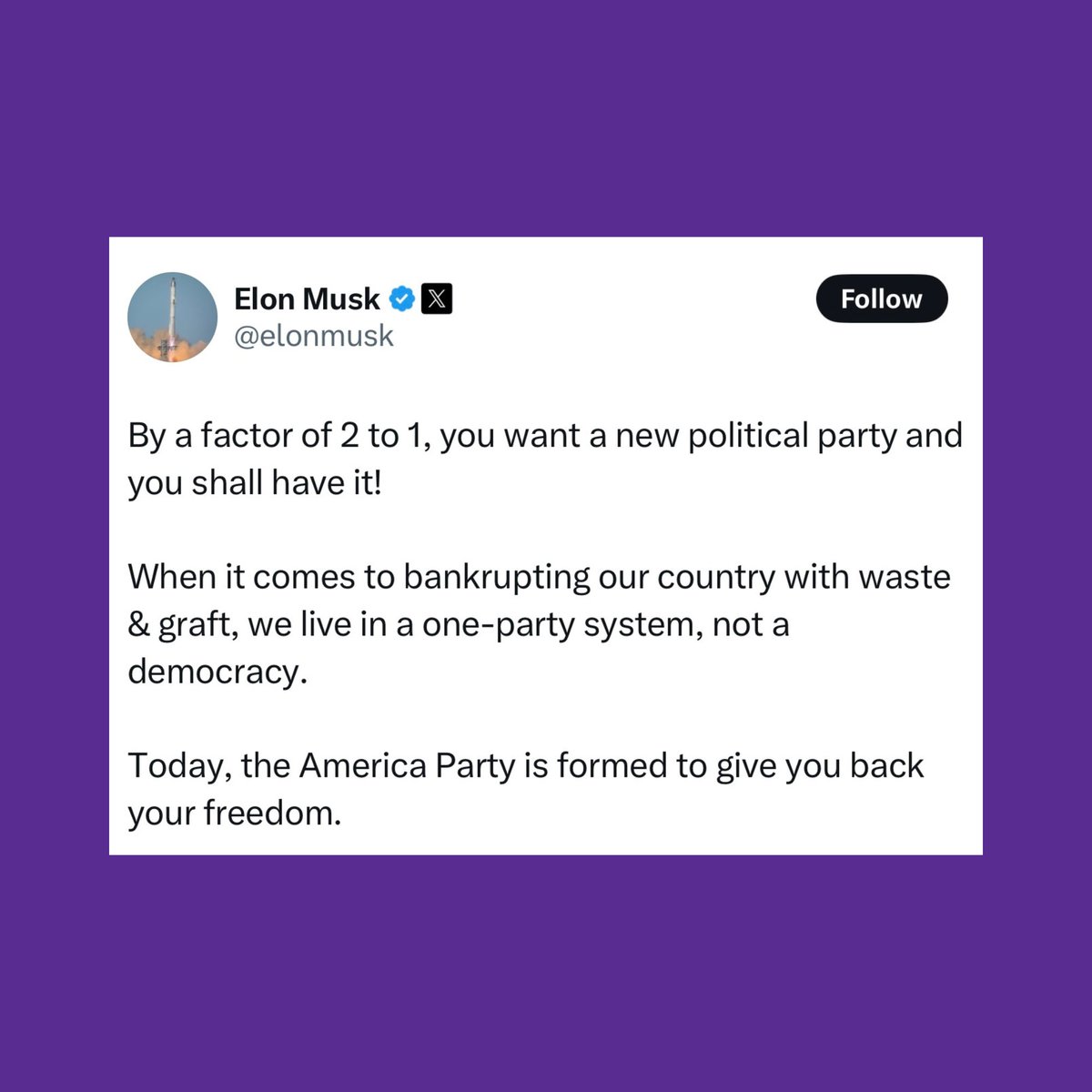 Rebel_Warriors's tweet image. मैं भी सोचूं कि @elonmusk ने हजारों लोगों का PAYOUT क्यों रोक दिया है।
| अमेरिका पार्टी | भारतीय जनसंघ | श्यामा प्रसाद मुखर्जी |
#AmericaParty #AllEyesOnAshleyOgle
