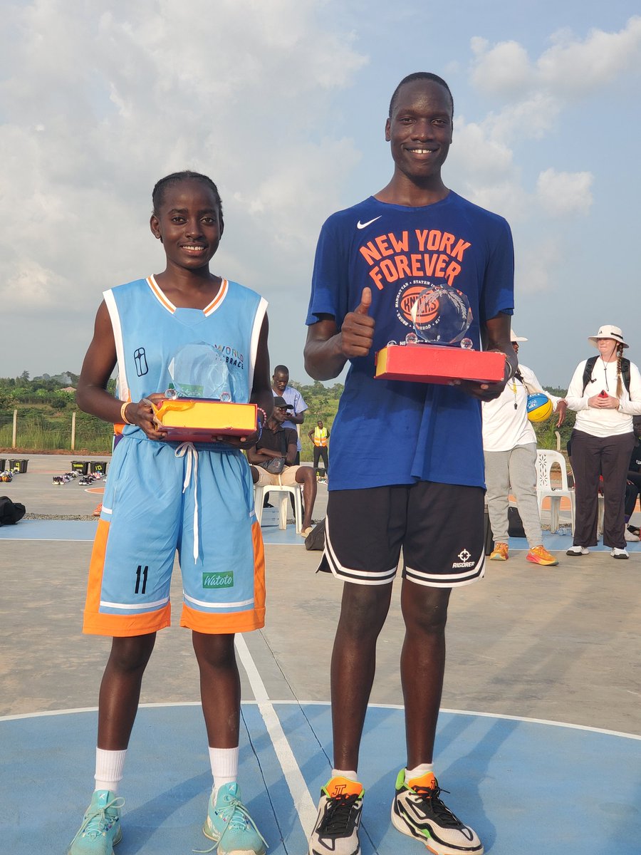 Girls MVP - Jackie Nakku
Boys MVP - Edrine Ekau 

#talkinghoops