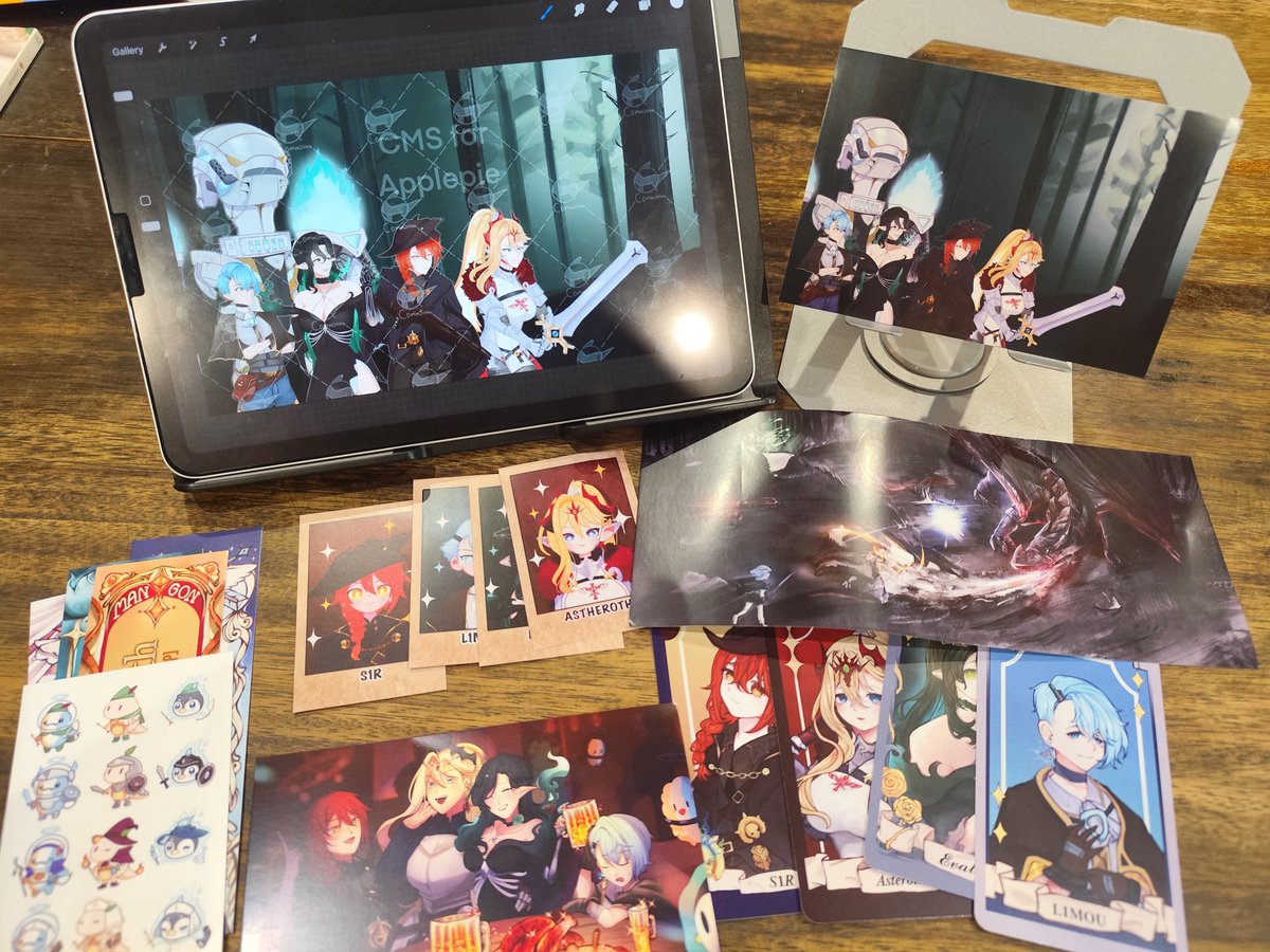 CapCW555's tweet photo. ได้มีโอกาสไปวาดภาพประกอบร่วมงานคาเฟ่ครบ 4 ปีรุ่นแรก ARP มาครับ
ขอบคุณสำหรับของแจกด้วยนะครับ 🙏🥹

#APCLLG4 #ซีอิ๊วเลกาซี่ https://t.co/UzRU9PFif4