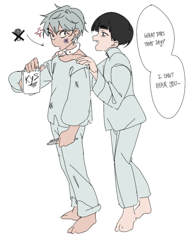 till if he was always mute