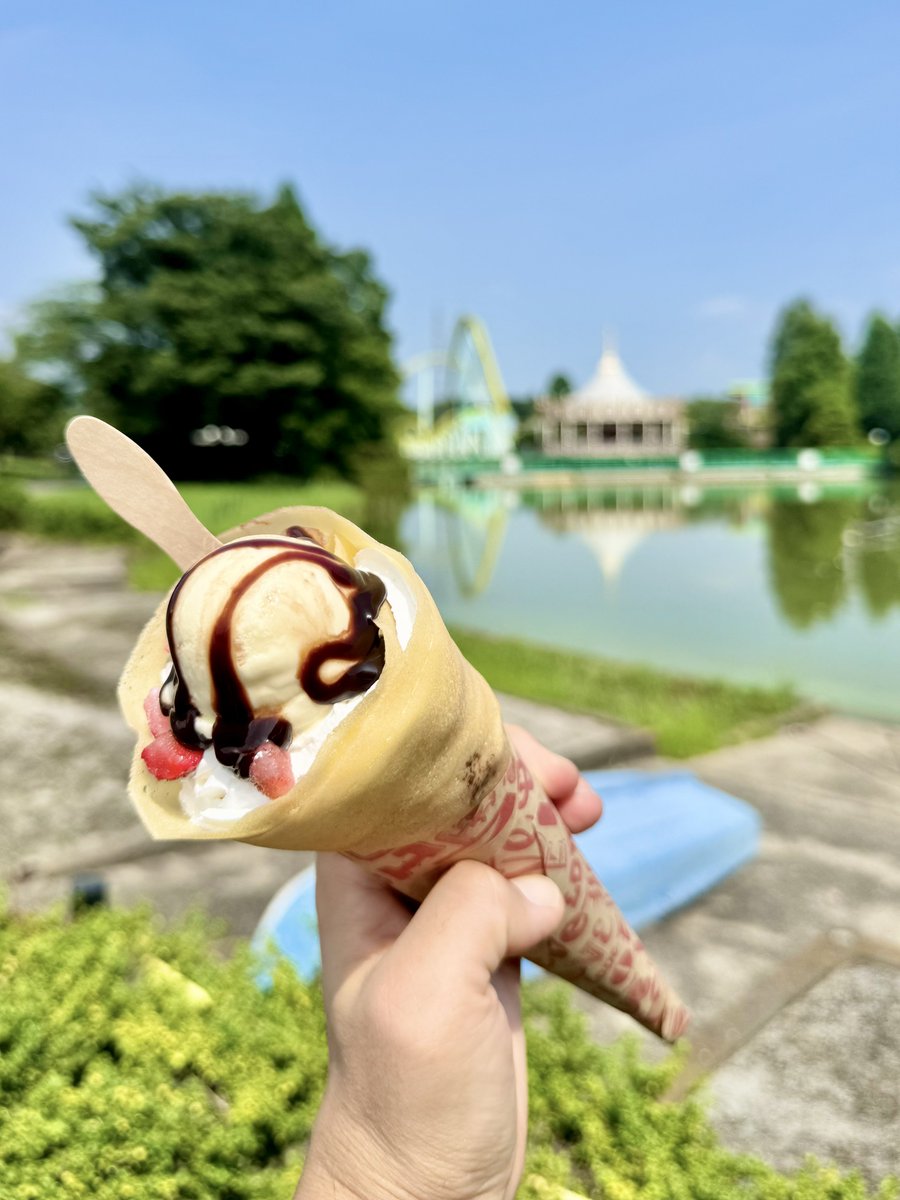 クレープでもイチゴ食べる人
#東武動物公園