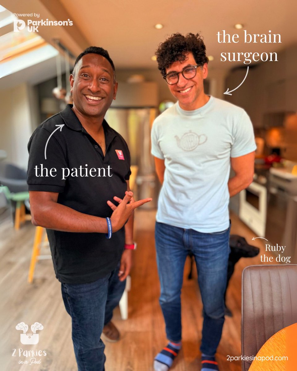 More Than a Tremor (@morethanatremor) on Twitter photo Well this is a 1st! in a new episode of 2 Parkies in a Pod we chat with a member of the neuro surgery team performing DBS on me! <a href="/HarithAkram/">Harith Akram</a> tells us about his personal motivations to help pwp, explains what to expect & tells me why I’m a complex case 👉🏼 2parkiesinapod.com Well this is a 1st! in a new episode of 2 Parkies in a Pod we chat with a member of the neuro surgery team performing DBS on me! <a href="/HarithAkram/">Harith Akram</a> tells us about his personal motivations to help pwp, explains what to expect & tells me why I’m a complex case 👉🏼 2parkiesinapod.com