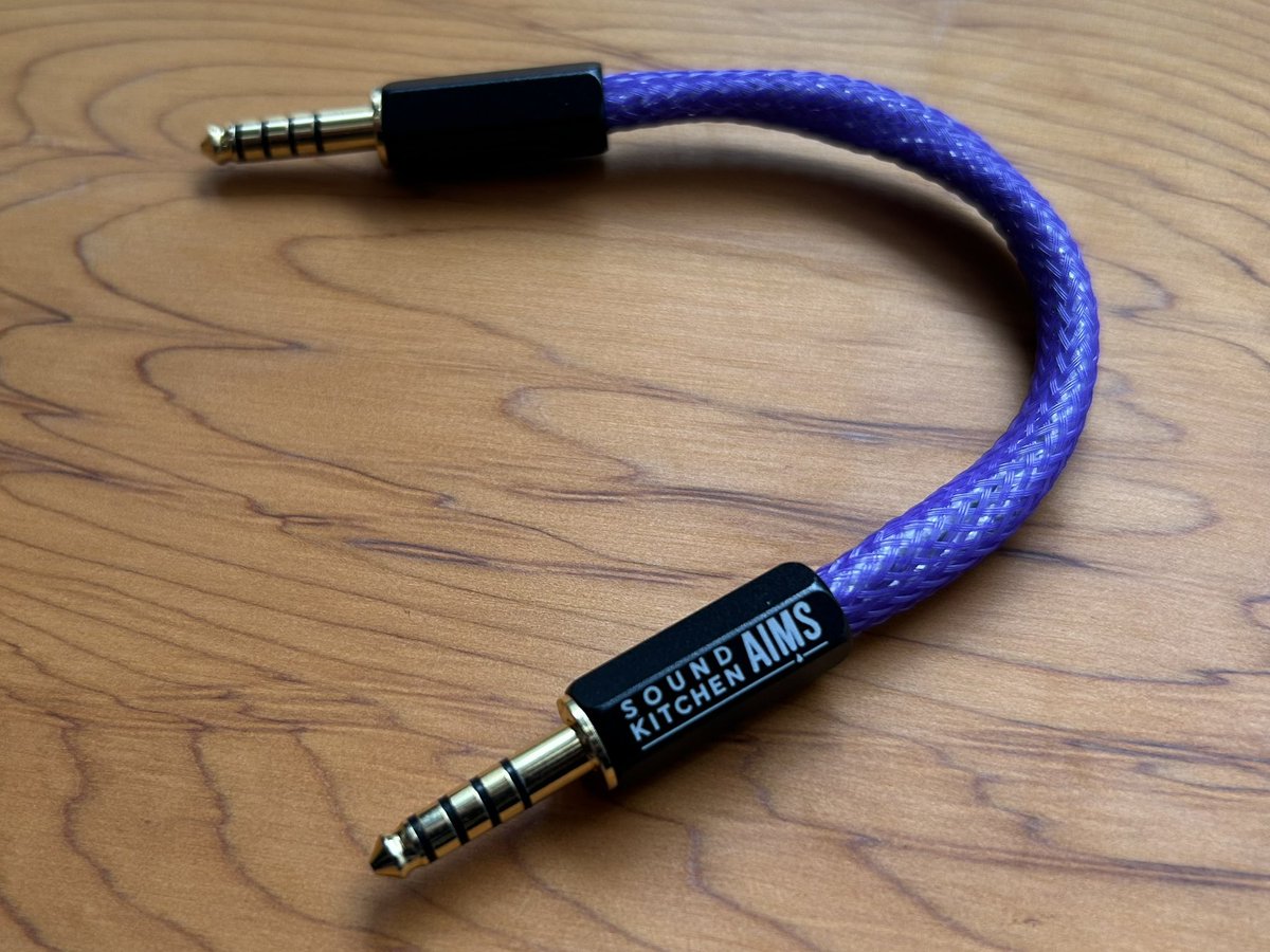 AIMS × ESSENCE AUDIO コラボ OG-01 4.4 2pin OG series project