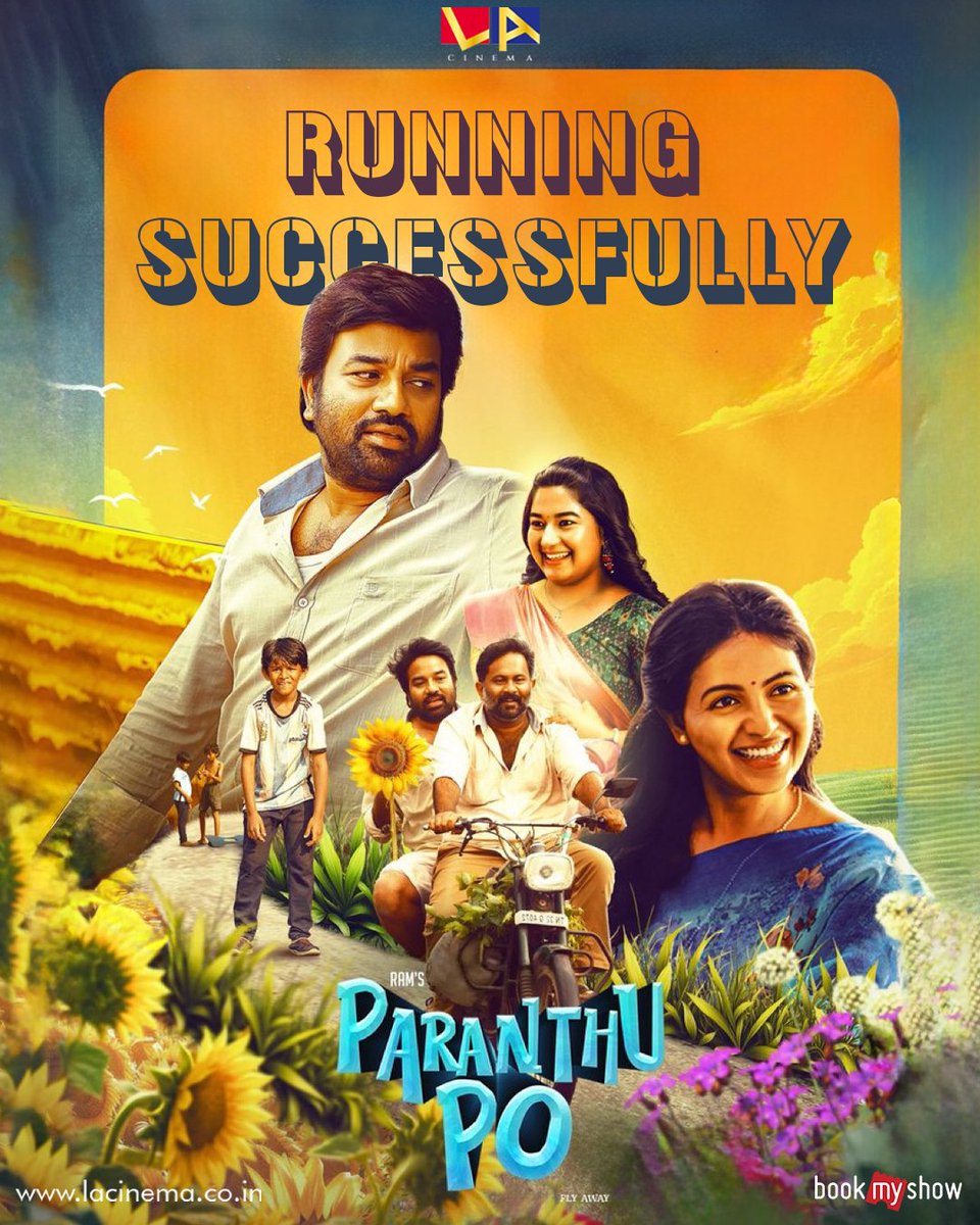 LA Cinema (@lacinematrichy) on Twitter photo π¬ Paranthu Po is now Running Successfully at LA Cinema! π»β¨
A heartwarming rural tale that's winning hearts on the big screen. Donβt miss it!
ποΈ Book now on <a href="/bookmyshow/">BookMyShow</a>
#ParanthuPo #LACinema #NowShowing #TamilCinema #RunningSuccessfully #TrichyTheatre #FeelGoodFilm π¬ Paranthu Po is now Running Successfully at LA Cinema! π»β¨
A heartwarming rural tale that's winning hearts on the big screen. Donβt miss it!
ποΈ Book now on <a href="/bookmyshow/">BookMyShow</a>
#ParanthuPo #LACinema #NowShowing #TamilCinema #RunningSuccessfully #TrichyTheatre #FeelGoodFilm