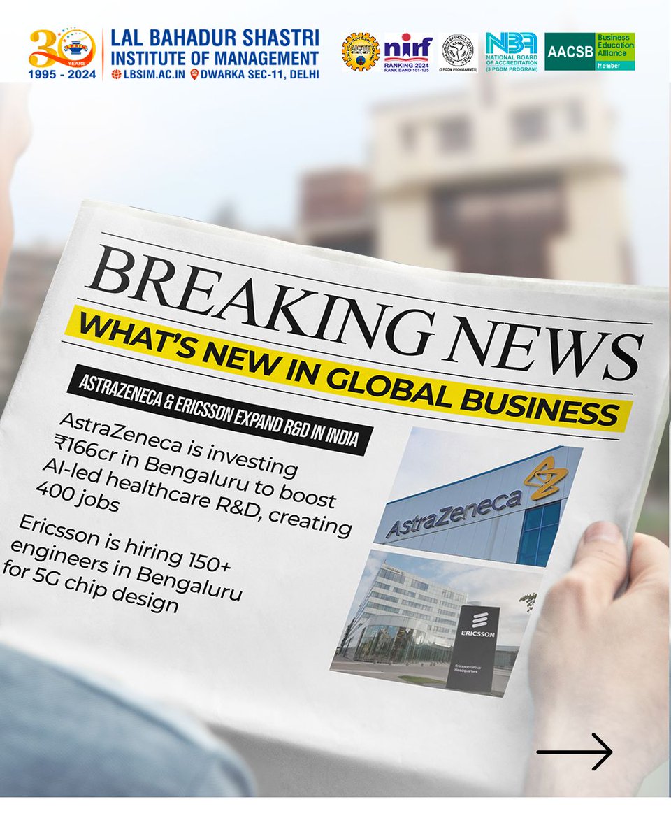 LBSIMOnline's tweet image. Big moves are happening from cross-border M&amp;amp;As to AI-led R&amp;amp;D hubs.

And if you’re aiming for leadership, you need to know what’s changing and why.

Swipe ➡️ to know more about what’s shaping the world you’re about to enter.

#lbsim #lbsimdwarka #pgdmprogram #globalnews