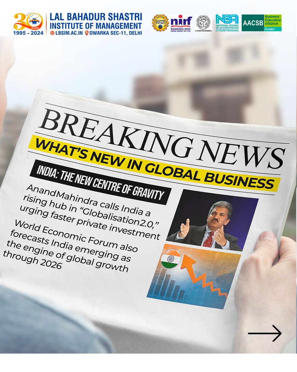 LBSIMOnline's tweet image. Big moves are happening from cross-border M&amp;amp;As to AI-led R&amp;amp;D hubs.

And if you’re aiming for leadership, you need to know what’s changing and why.

Swipe ➡️ to know more about what’s shaping the world you’re about to enter.

#lbsim #lbsimdwarka #pgdmprogram #globalnews
