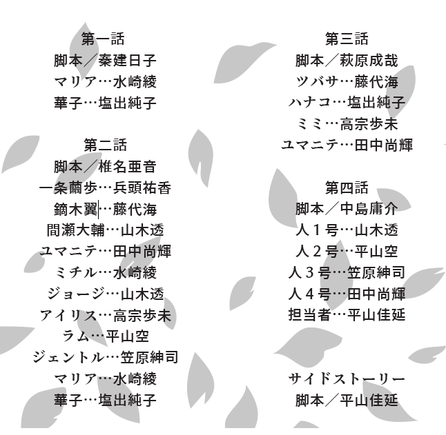 aptokiko's tweet photo. 『SAKURA CATS』
＼７/７(月)21時～配信／

一人でも多くの方に届いて欲しい、素敵な作品です！
雰囲気はこのダイジェスト映像をご覧ください☺

🎫詳細と購入
https://t.co/O8hC5W4PdM

リアルタイム参加できる方は、一緒にコメントでも盛り上がりましょう！（ネタバレを読みたくない方は、コメントオフ設定でご視聴ください）
#サクラキャッツ

🌸TEAM SSI『SAKURA CATS』定点映像配信 
脚本：秦建日子(秦組)　中島庸介(キ上の空論)　椎名亜音(劇団６番シード)　萩原成哉(ToyLateLie) 

演出：平山佳延

音楽・演奏：秦建日子(秦組)

出演：笠原紳司、塩出純子、高宗歩未(劇団６番シード)、田中尚輝、兵頭祐香、平山空(企画演劇集団ボクラ団義)、平山佳延、藤代海、水崎綾、山木透