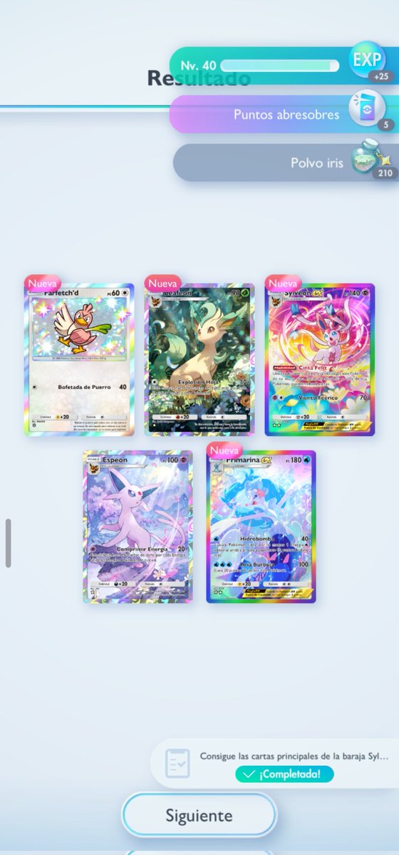 Por primera vez he obtenido un God Pack #Pokemon #TGC #tcgpocket