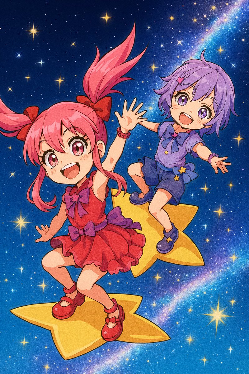 参考までにAIに描いてもらうと～
Σ(ﾟ∀ﾟ) ｶ…ｶﾜｲｲ ｼﾞｬﾅｲｶ… ﾁｸｼｮｰ
…ポージング変えられてる…