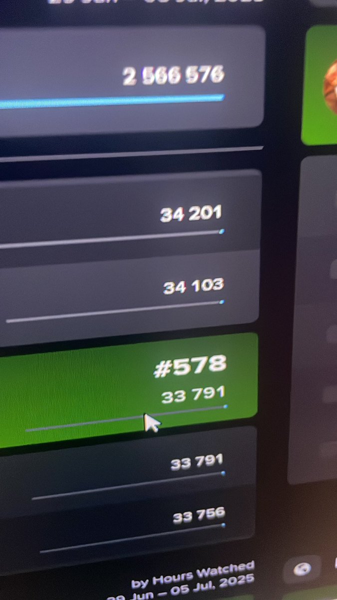 Guys I am so happy I accomplish this I am ranked 578 on the kick stream what a year we having on this platform <a href="/KickStreaming/">Kick</a> <a href="/KickCommunity/">Kick Community</a> #pickkick