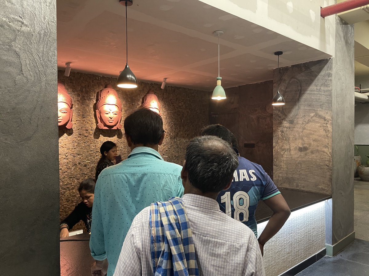 This is not a fine dining restaurant.

It’s an “Aahar Kendra” in Odisha, where you get a meal for just ₹5.

And yes, you can enjoy that ₹5 meal in AC comfort over here :)