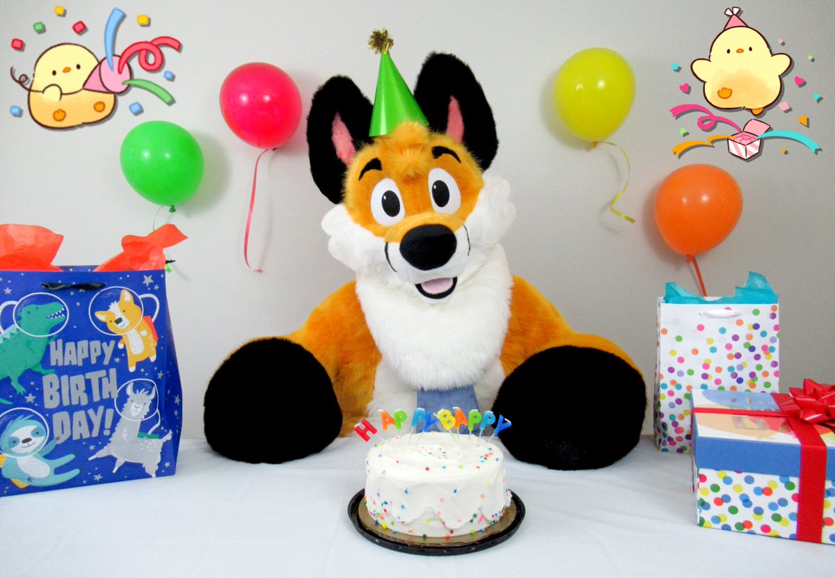 わ〜い！ 今日はボクの誕生日！ 🎉✨