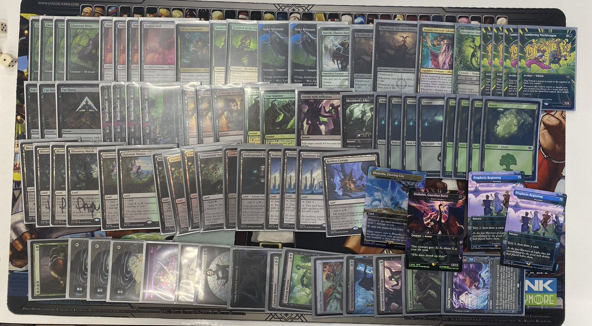 Won store champs with THE ROCK
R1 UB 2-0
R2 UW Omni 2-0
R3 Yuna 2-1
R4 GB Roots 2-0