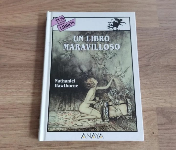 LibrosVintage's tweet image. El 4 de julio de 1804 nacía en Salem (Massachusetts) Nathaniel Hawthorne, autor de &apos;Un libro Maravilloso&apos;, el último número (163) de la colección #TusLibros de Ediciones Generales Anaya (nov 2002).

Y seguramente el libro más buscado de la colección. todocoleccion.net/libros-segunda…