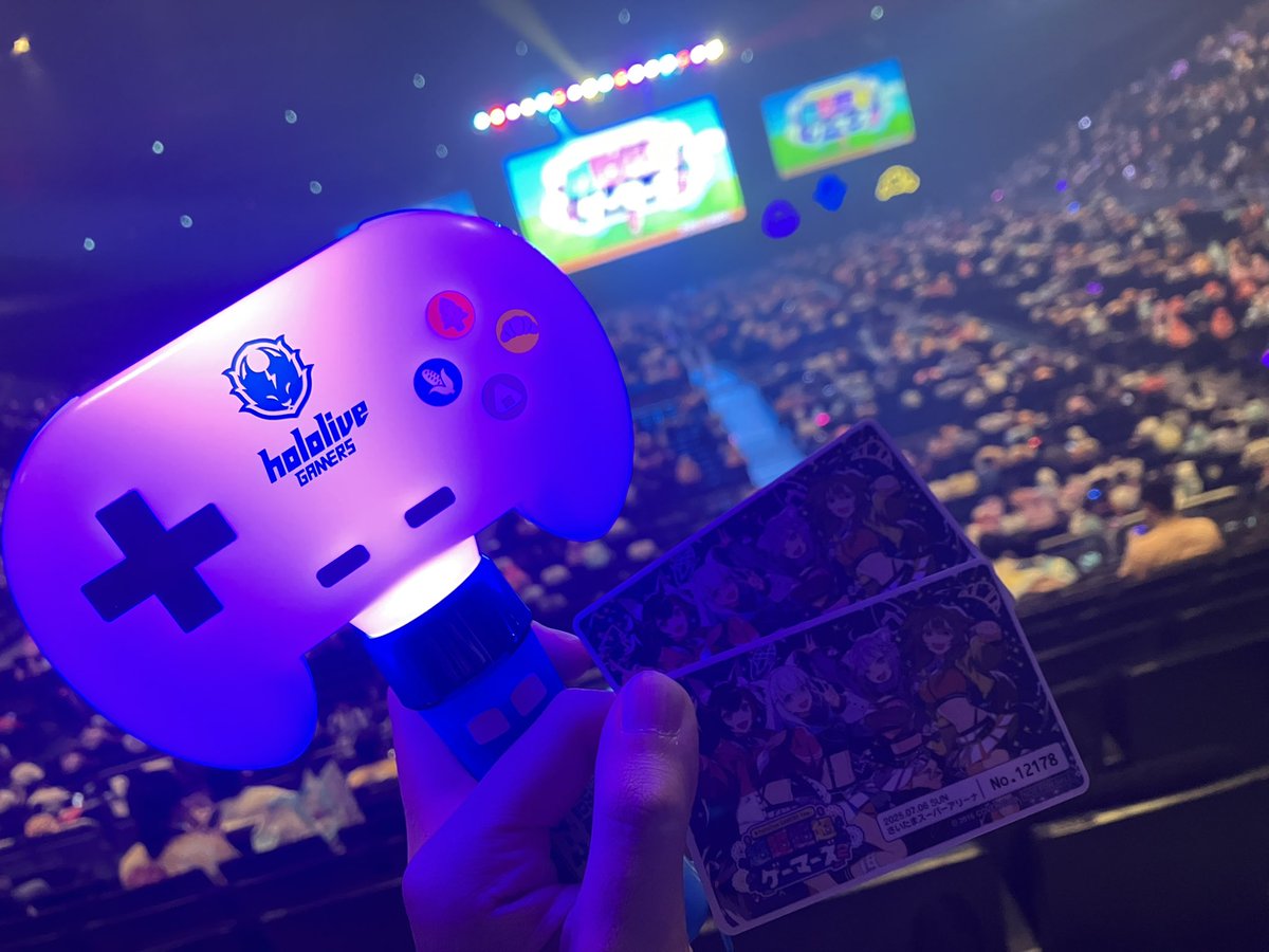 prototypeL's tweet photo. 本日早めに会場入り！
2階後方真正面！
カメラめっちゃ近い！
 #超ゲマズ2_day2 https://t.co/lna8PrFz1e