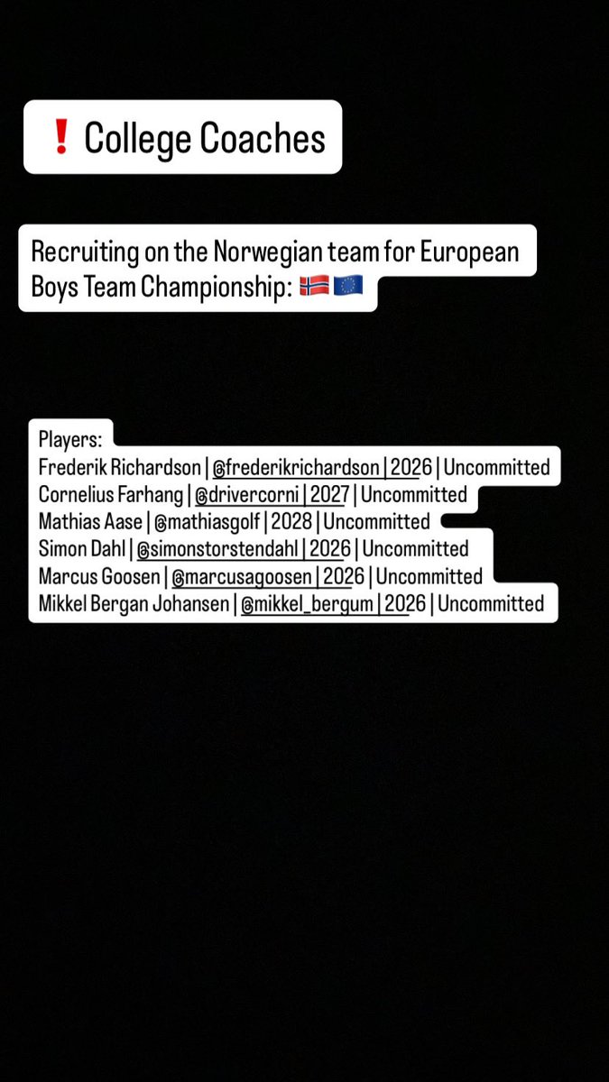 Mikkel Bjerch-Andresen (@mikkelgolf) on Twitter photo  Mikkel Bjerch-Andresen (@mikkelgolf) on Twitter photo