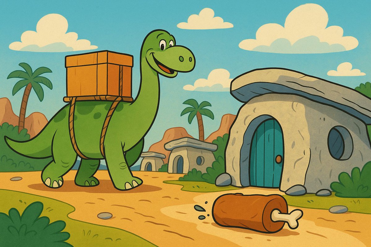 Forget your fancy gadgets! We're talking flint tools, Pterodactyl parcel delivery, and the freshest looks carved straight from the primordial ooze. That's the prehistoric swagger of $YBDBD. 

Get ready for a blast from the past!