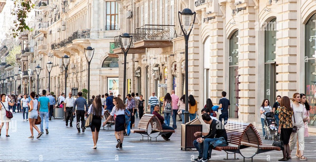 Zacki (@frankfurtzack) on Twitter photo Einkaufsstraße in Baku, Aserbaidschan. 97,9% Moslems.
Weniger Kopftücher als auf der Zeil.
Leute wie <a href="/polenz_r/">Ruprecht Polenz</a> wollen uns weiss machen, dass die fundamentale Auslegung des Islams normal und akzeptabel sei.
Ein furchtbares Signal für gemäßigte Musliminnen. Einkaufsstraße in Baku, Aserbaidschan. 97,9% Moslems.
Weniger Kopftücher als auf der Zeil.
Leute wie <a href="/polenz_r/">Ruprecht Polenz</a> wollen uns weiss machen, dass die fundamentale Auslegung des Islams normal und akzeptabel sei.
Ein furchtbares Signal für gemäßigte Musliminnen.