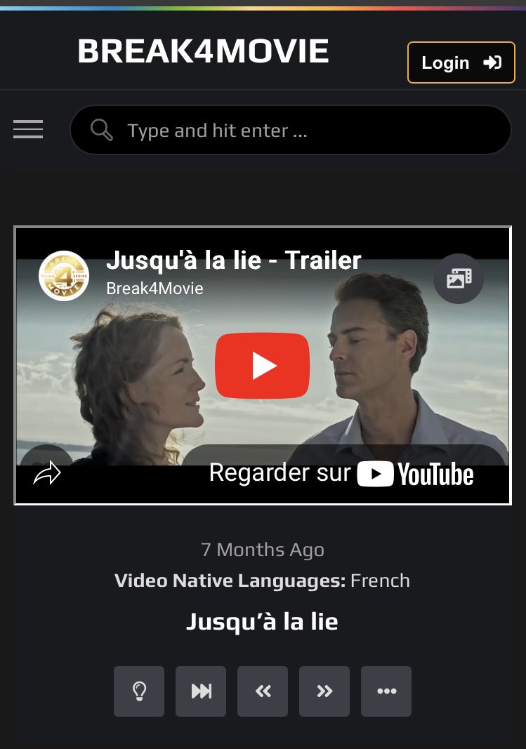 📺 #JusquàLaLie #Cannes #CotedAzurFrance sur #Break4Movie 
➡️ break4movie.com/video/jusqua-l…