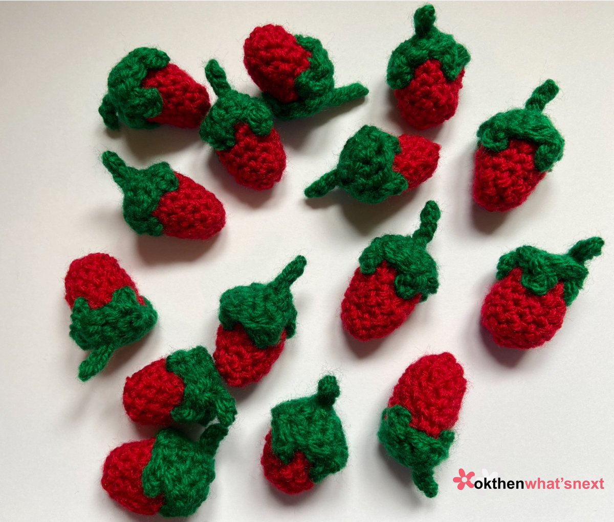 Morning! #wimbledon ‘s in full swing 🥎 who’s watching? I don’t like tennis but I’m still using it as an excuse to have some strawberries and cream 😉🍓 
-
Available in my #etsyshop :

okthenwhatsnextcraft.etsy.com  

#earlybiz   #crochet #UKGiftHour #ukgiftam