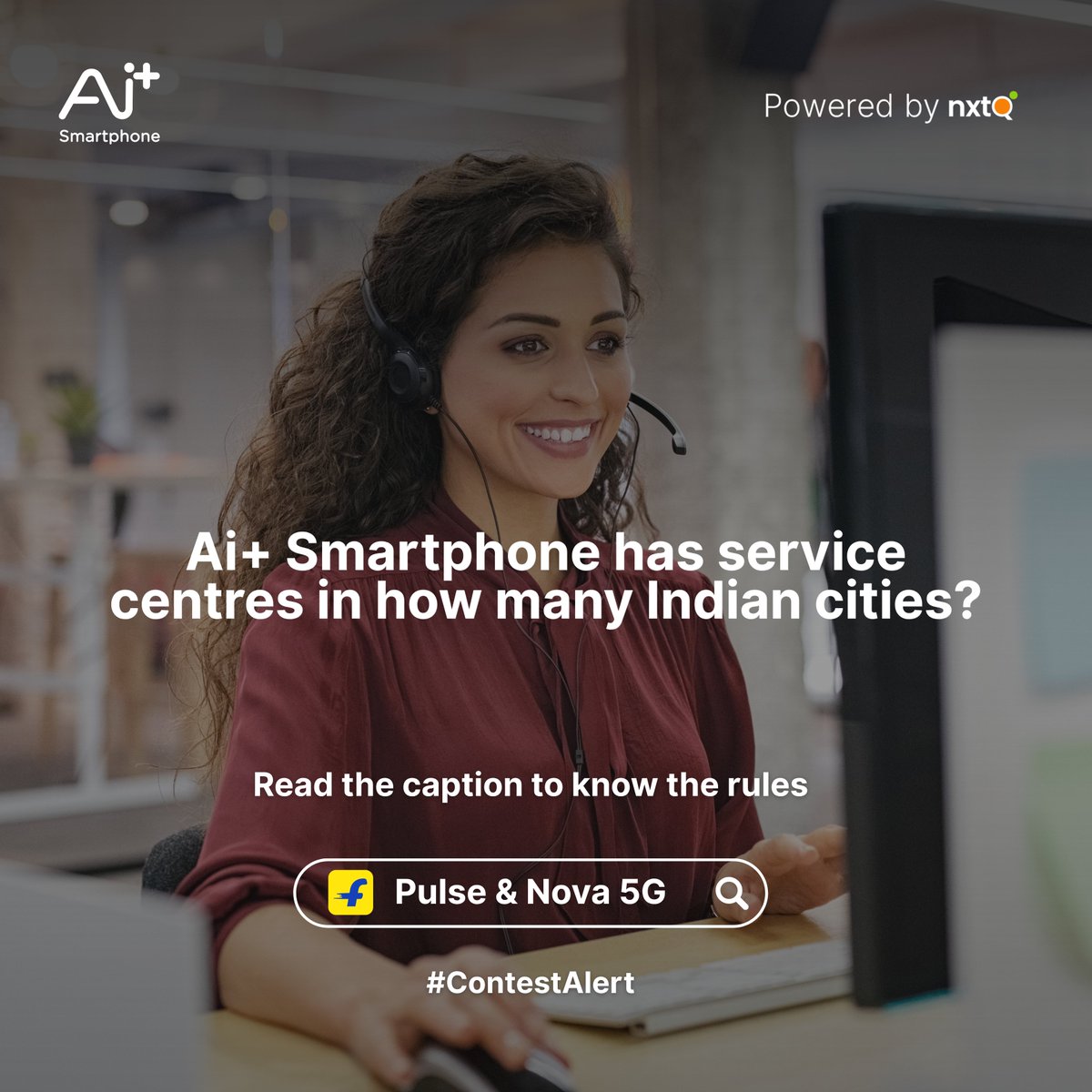 🚨 #ContestAlert
How many cities in India have Ai+ Smartphone service centers?🎁 5 lucky winners will WIN an Ai+ Smartphone!

To enter:
✅ Guess &amp; repost
✅ Tag US.
🔔 Turn on the notifications
Flipkart: bit.ly/4lbF6ex
YouTube: bit.ly/44JvXEe

#BuiltForIndia