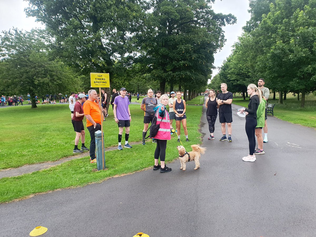 The all important first timers welcome! 
Do you remember attending yours on your first ever parkrun?