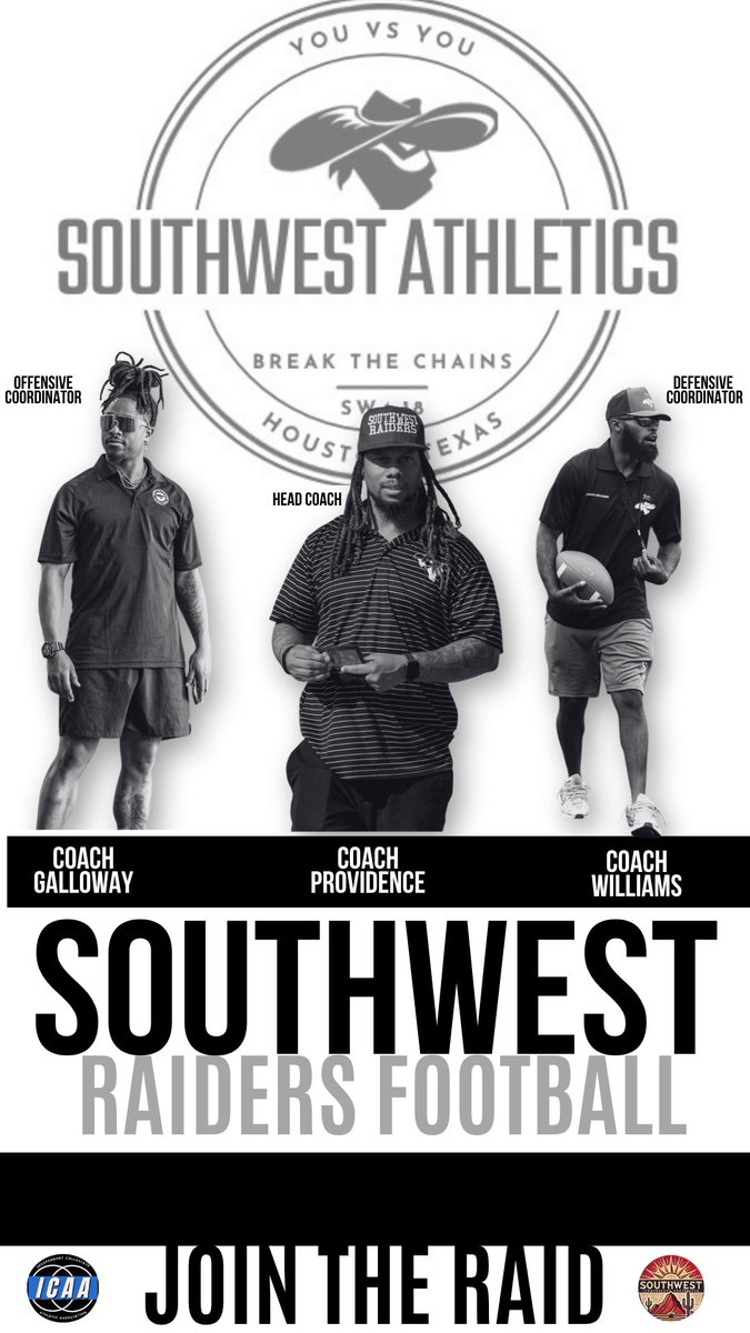 CoachKProvi's tweet image. Change agents with passion @SWRaidersFB