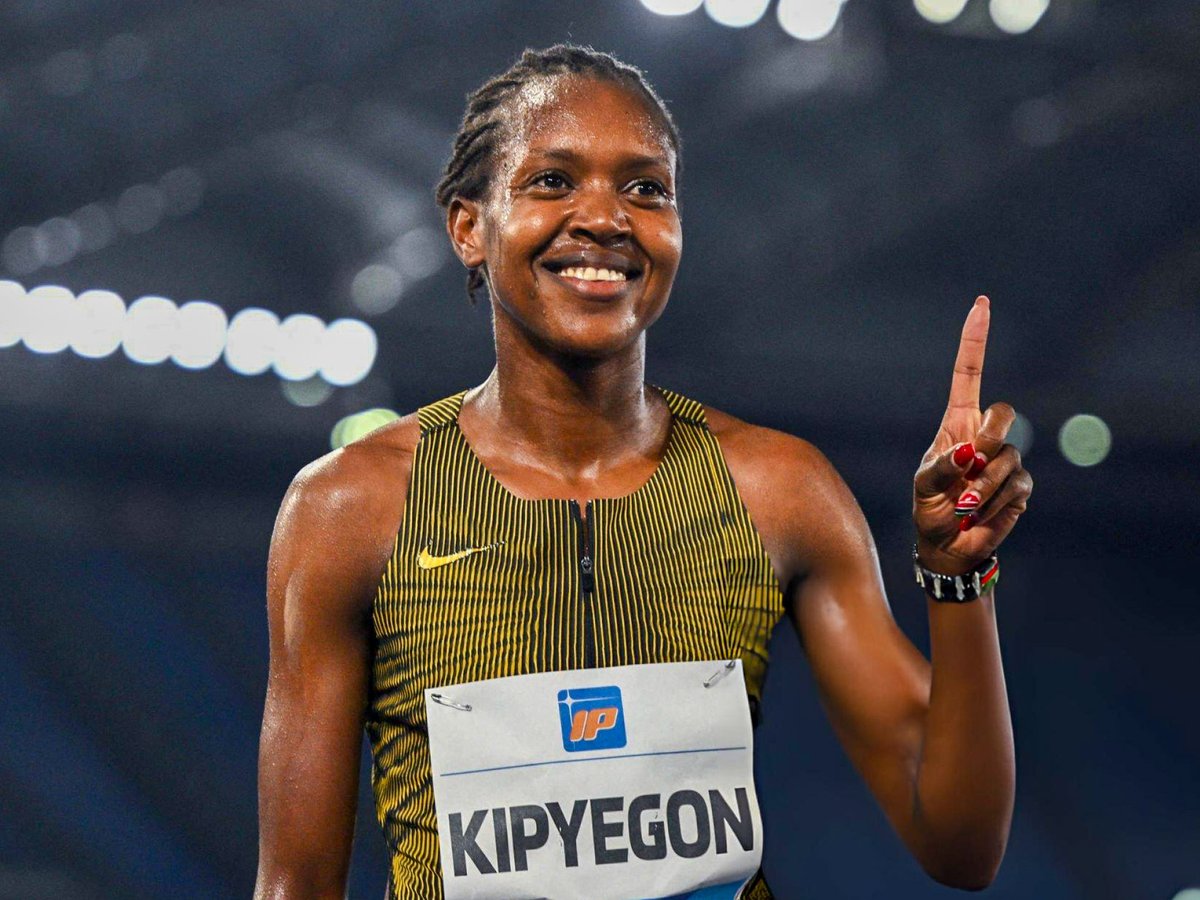 Faith Kipyegon. Remember the name!