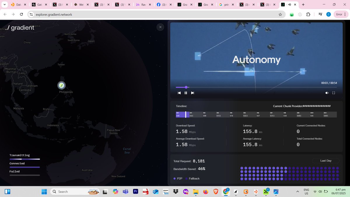 cryptoacejm's tweet photo. Trying Lattica &amp; Parallax Protocols
@Gradient_HQ 

#LatticaInMotion  #ChatOnParallax https://t.co/s8s2igL8KU