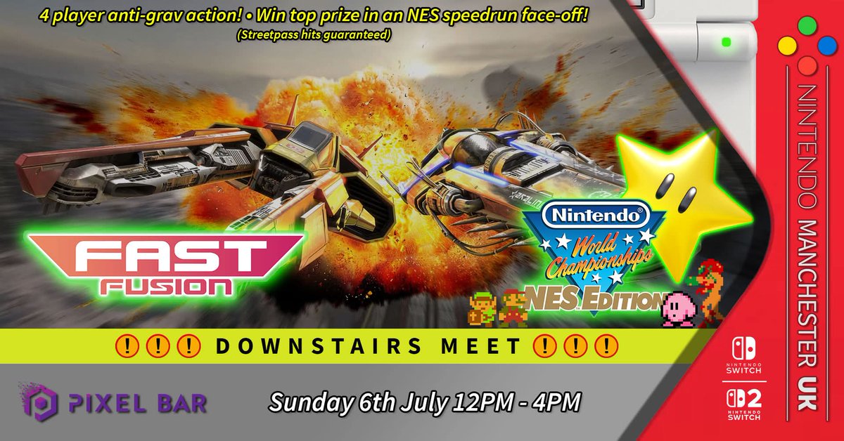 Nintendo Manchester tweet media