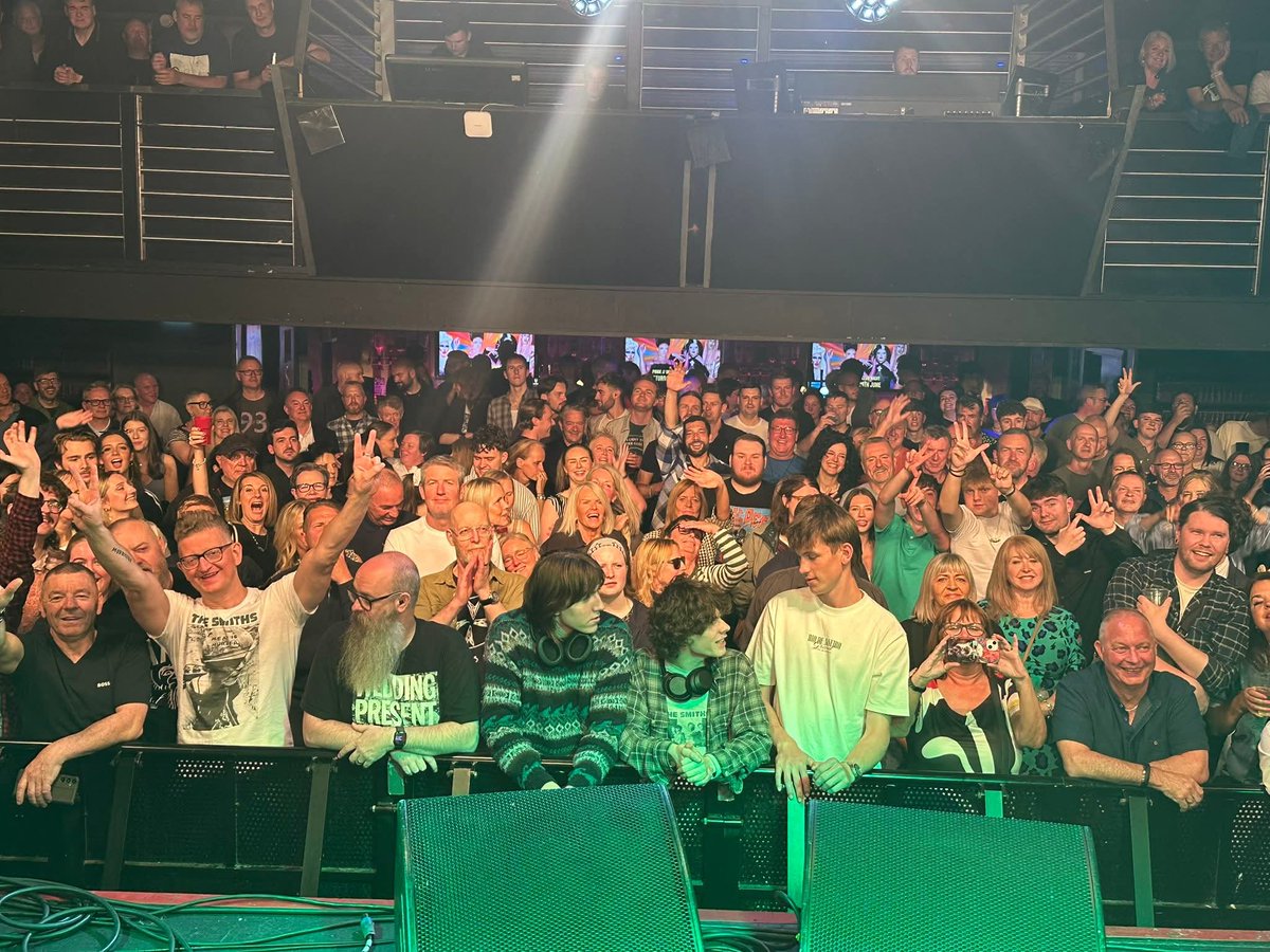 thesmithsltd's tweet image. Edinburgh that was something else! Thank you for making our first trip to @LIQUIDROOMS so memorable. See you again next year?