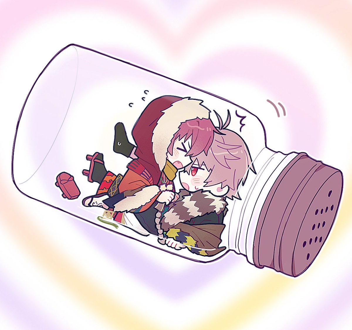 Issei_Sae's tweet image. トウ虎ﾁｬﾝ…🧂👍🏻
